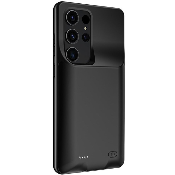 Чехол с батареей 4800mAh до Samsung Galaxy S23 Ultra, Black