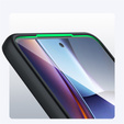 Чохол для Xiaomi Redmi 15 5G / 4G, із захистом камери, прозорий з чорними боковинами