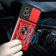Чохол NOX Camera Slide Motorola Moto E14, CamShield Slide, червоний