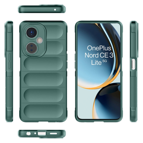 Чoхол до OnePlus Nord CE 3 Lite 5G, Gaming Shockproof, зелений