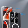 Защитный чехол для камеры Motorola Edge 50 Pro 5G, CamShield MagSafe, серебряный