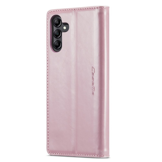 Флип-кейс CASEME для Samsung Galaxy A14 5G, Waxy Textured, розовый