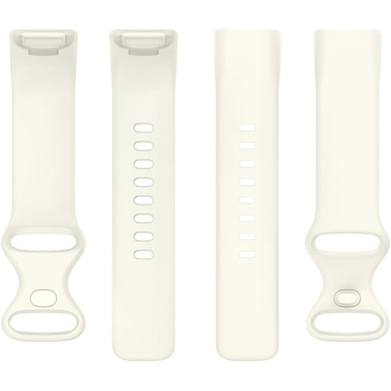 Резиновый браслет Softband для  Fitbit Charge 5 - Beige