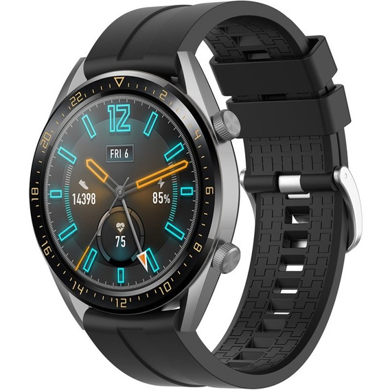 Силіконовий  ремінець для годинника Huawei Watch GT / Watch GT2, Black