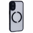 Магнітний чохол Dual Glass MagSafe для iPhone 16, чорний