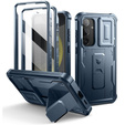 Броньований чохол для Samsung Galaxy S24 Plus, Dexnor Full Body (Two Frames), темно-синій