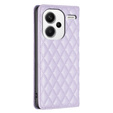 Откидной чехол для Xiaomi Redmi Note 13 Pro+, Wallet, BINFEN COLOR, фиолетовый