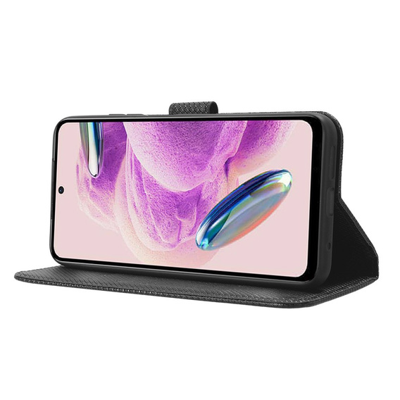 Чохол-книжка для Xiaomi Redmi Note 12S 4G, Wallet Smart Magnet, чорний