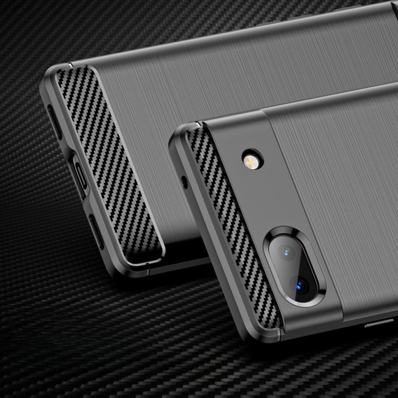 Чoхол до Google Pixel 6A, Carbon, чорний