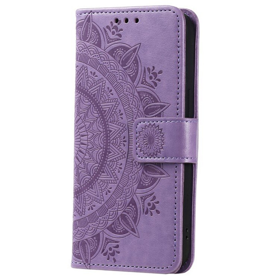 Чохол-книжка для Samsung Galaxy A55 5G, Mandala Flower, зелений