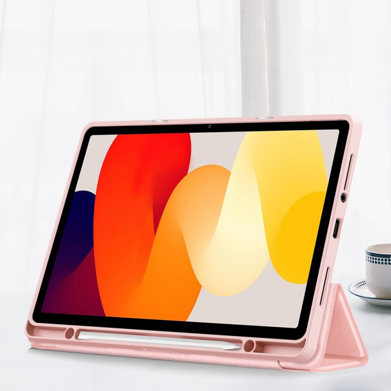 Чехол для Xiaomi Redmi Pad SE 11", Smartcase Hybrid, с местом для стилуса, розовый