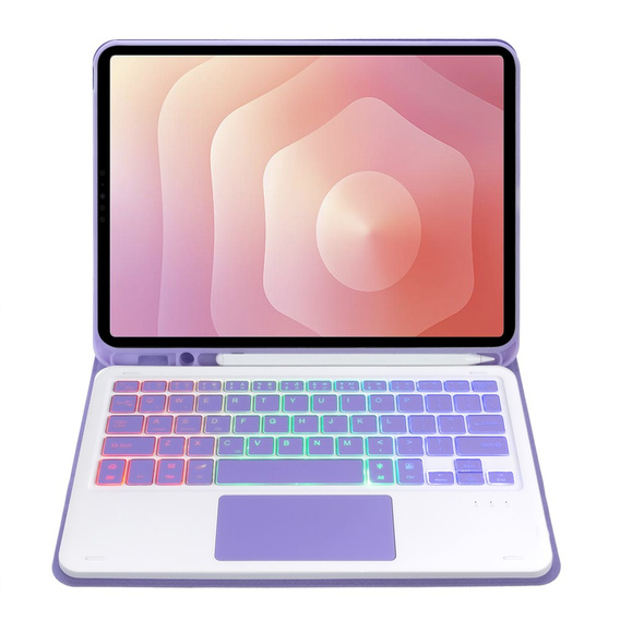 Чохол з підсвічуваною клавіатурою Bluetooth і тачпадом для Samsung Galaxy Tab S11