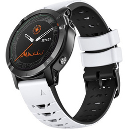 Силиконовый ремешок для Fitbit Inspire 3, Garmin Fenix 22mm, White