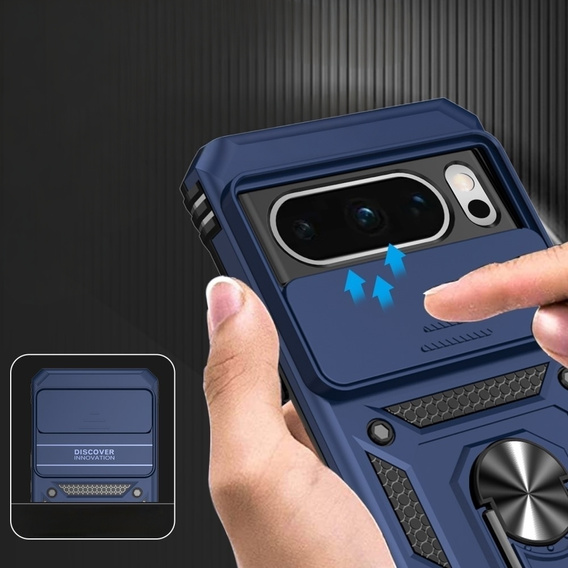 Чехол NOX Camera Slide Google Pixel 8 Pro, CamShield Slide, синий