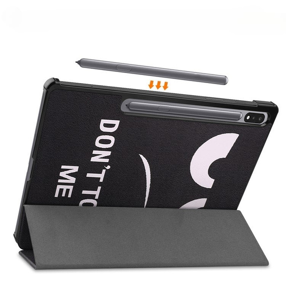 Чехол для Samsung Galaxy Tab S9 Plus, Smartcase, don't touch me