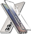 Магнітний чохол Dual Glass MagSafe для Samsung Galaxy S25 Ultra, сріблястий