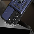 Чехол NOX Camera Slide Samsung Galaxy S23, CamShield Slide, тёмно-синий
