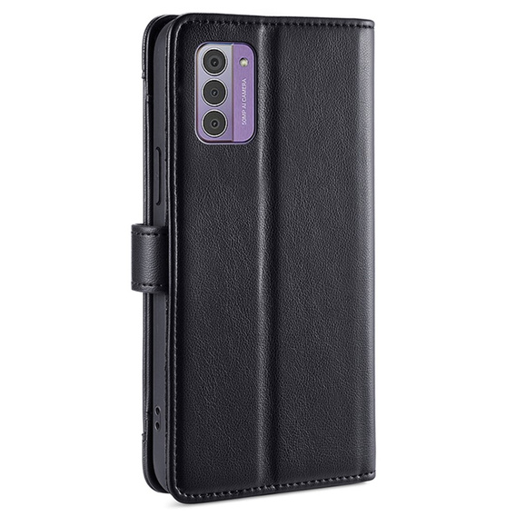Чохол-книжка для Nokia G42, Wallet Zipper Pocket, чорний