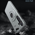 Чохол MagSafe для Samsung Galaxy S24, Military Magnet, чорний