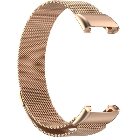 Браслет Milanese Band для Google Xiaomi Mi Band 7 Pro - Rose Gold