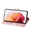 Чохол-книжка для Oppo A80, Butterfly, рожевий rose gold