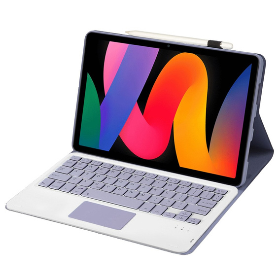 Чохол + клавіатура Xiaomi Redmi Pad SE 11", TouchPad, фіолетовий