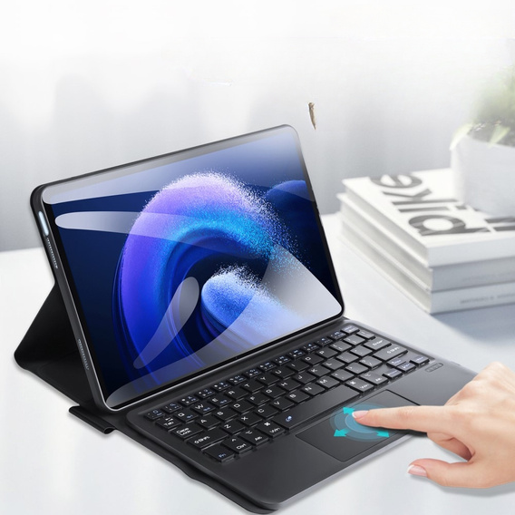 Чохол + клавіатура Xiaomi Pad 6 / Pad 6 Pro, Dux Ducis Keyboard TouchPad, чорний