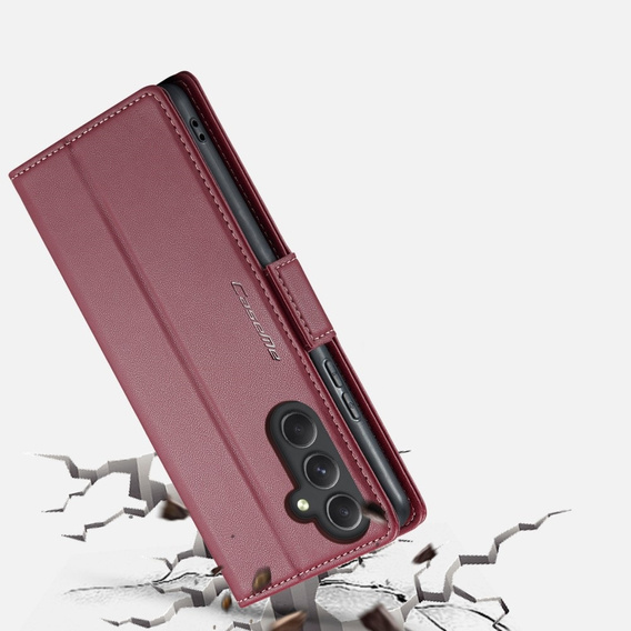 CASE фліп-чохол для Samsung Galaxy A54 5G, Litchi Wallet, червоний