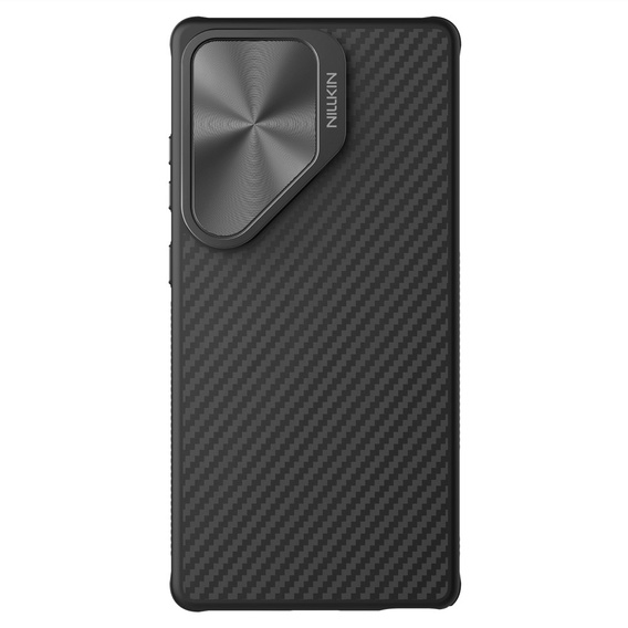 Чохол для Samsung Galaxy S25 Ultra, броньований Nillkin, Carboprof Case, для Magsafe, чорний
