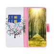 Флип-кейс для Xiaomi 13T / 13T Pro / Redmi K60 Ultra, Wallet, colorful tree, белый