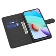 Откидной чехол для Xiaomi Redmi 13C / Poco C65, Wallet, Lace Flower белый