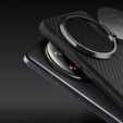 Чехол для Xiaomi 14 Ultra, бронированный Nillkin, Carboprof Case, для Magsafe, черный