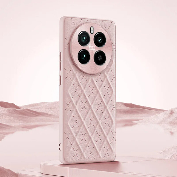 Чехол для Realme 12 Pro 5G / 12 Pro+ 5G, Rhombus, розовый