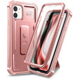 Бронированный чехол для iPhone 11, Dexnor Full Body, розовый rose gold