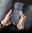 Чехол до Samsung Galaxy S21 Ultra, Thunder, синий