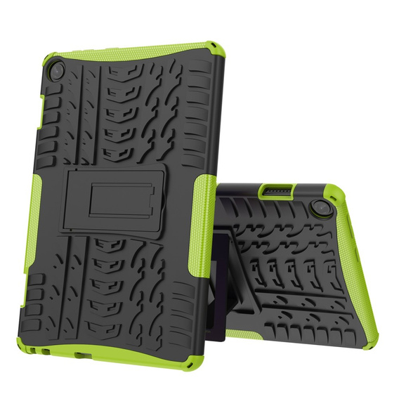 Чохол для Lenovo Tab M10 10.1 Gen 3, Tire Armor, чорний / зелений