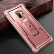 Бронированный чехол для Samsung Galaxy S9 Plus, Dexnor Full Body, розовый rose gold