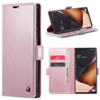 Флип-кейс CASEME для Samsung Galaxy Note 20 Ultra, Waxy Textured, розовый