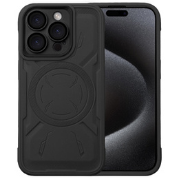 Чохол для iPhone 15 Pro, ERBORD Armor Mag, чорний