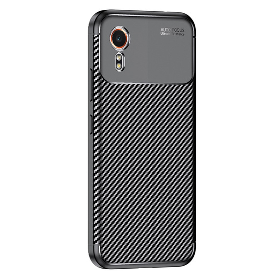 Чoхол до Samsung Galaxy Xcover 7, Carbon Gel, чорний