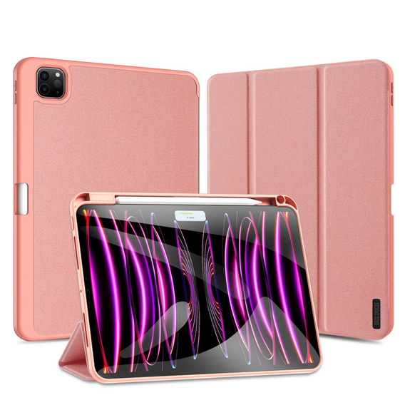 Чехол для iPad Pro 11" 2024, Dux Ducis Domo, розовый