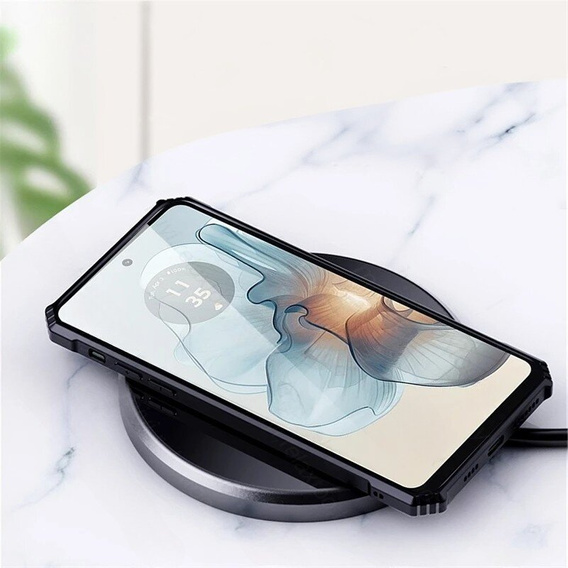 Чехол до Motorola Moto G24 / G24 Power / G04, AntiDrop Hybrid, чёрный