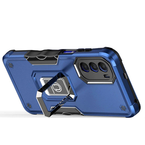 Чехол до Motorola Moto G22, Dual-Layer Armor, синий