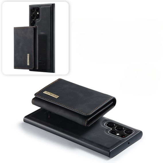 Чехол до Samsung Galaxy S23 Ultra, DG.MING 2in1, чёрный
