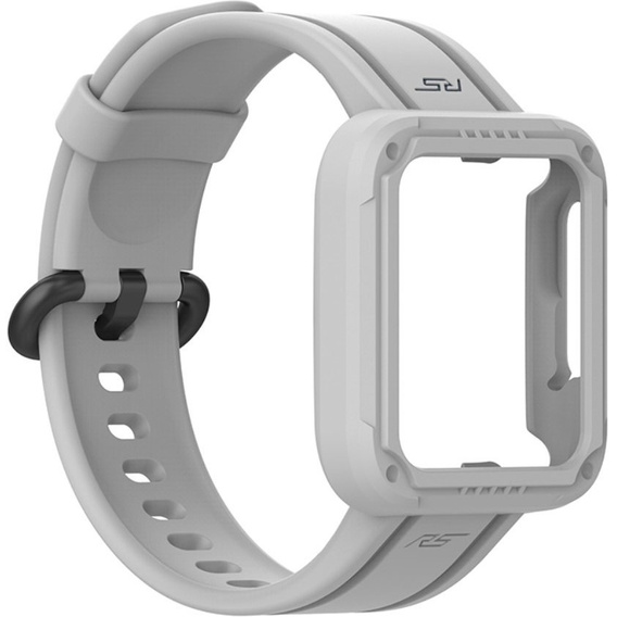 Силиконовый ремешок RS Strap до Xiaomi Redmi Watch 2 Lite, Grey