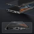 Чехол для Samsung Galaxy S23 Ultra, Magnetic Dual Glass, чёрный