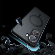Чехол для Xiaomi Poco X7 Pro 5G, для MagSafe, ERBORD Matt Case, чёрный