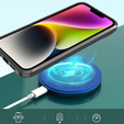 Чехол до iPhone 15 Plus, Slide Camera Magsafe, чёрный