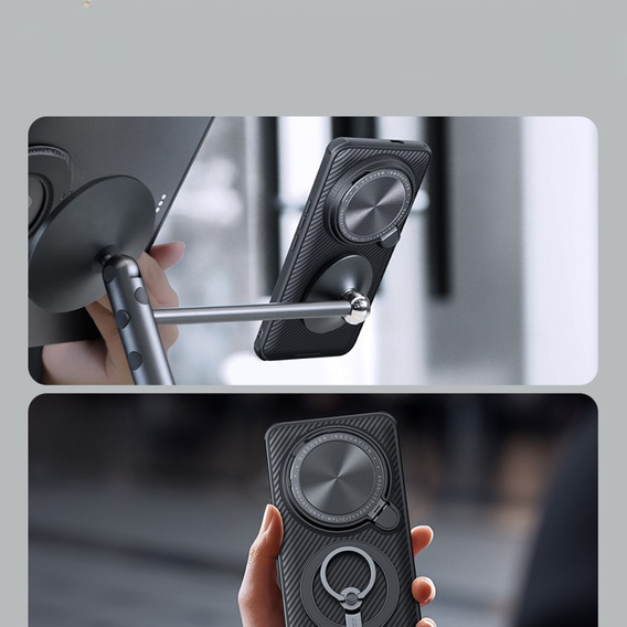 Nillkin Броньований чохол для Xiaomi 14 Ultra, CamShield Prop, для Magsafe, чорний