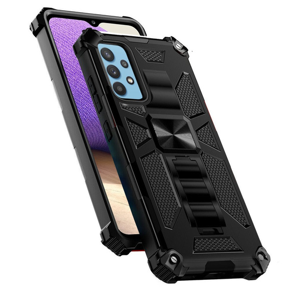 Чехол до Samsung Galaxy A32 5G, Armor Kickstand, чёрный